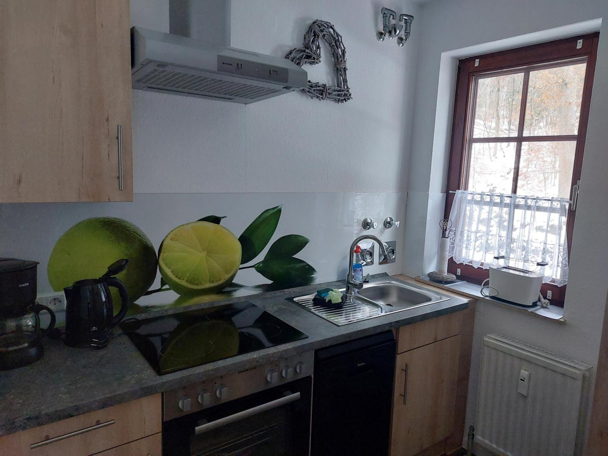 Ferienwohnung Waldzauber บัดซัคซา ภายนอก รูปภาพ